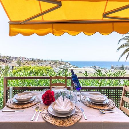 Increible Terraza Con Vistas Al Mar En San Agustin Apartman Kültér fotó