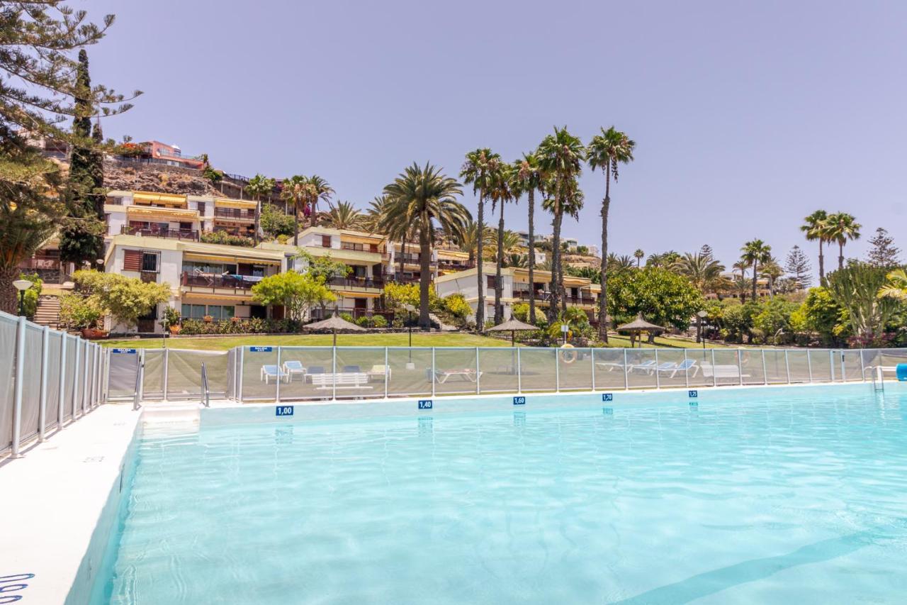 Increible Terraza Con Vistas Al Mar En San Agustin Apartman Kültér fotó