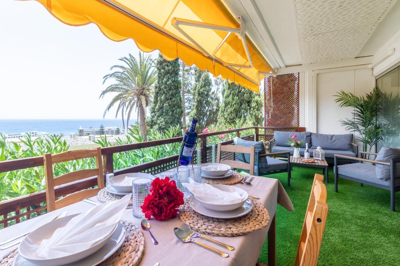 Increible Terraza Con Vistas Al Mar En San Agustin Apartman Kültér fotó